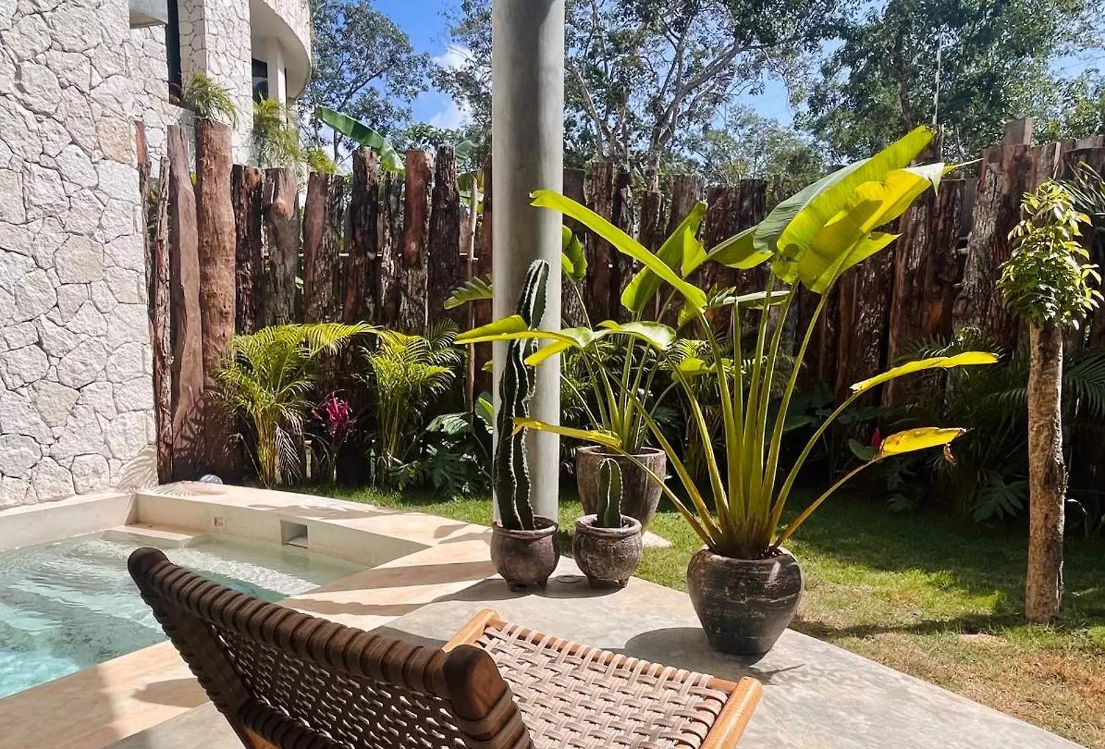Round Luxury Villa Private Pool & Jungle Rooftop 2B トゥルム